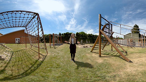 Video production still from Epsom College