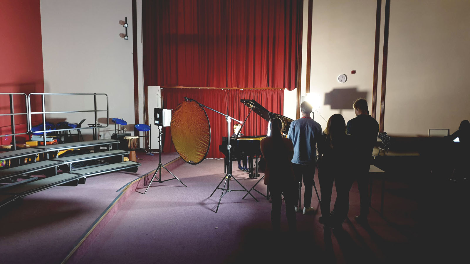 Video production still from Millfield School