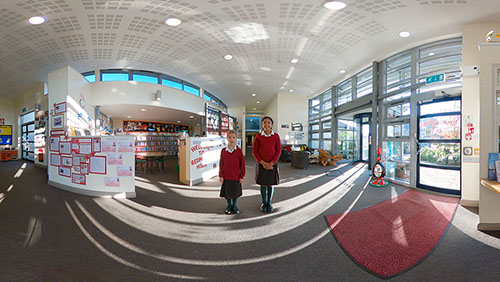 Video production still from Redmaids High School