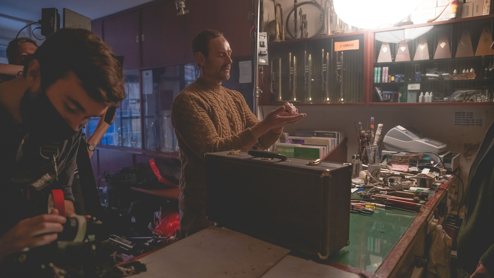 Video production still from The Royal Mint