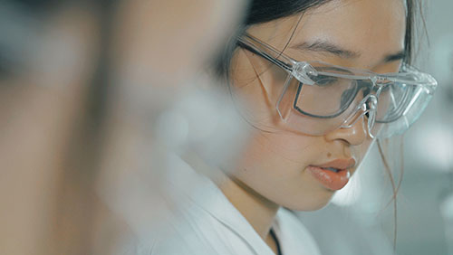Video production still from University of Bristol