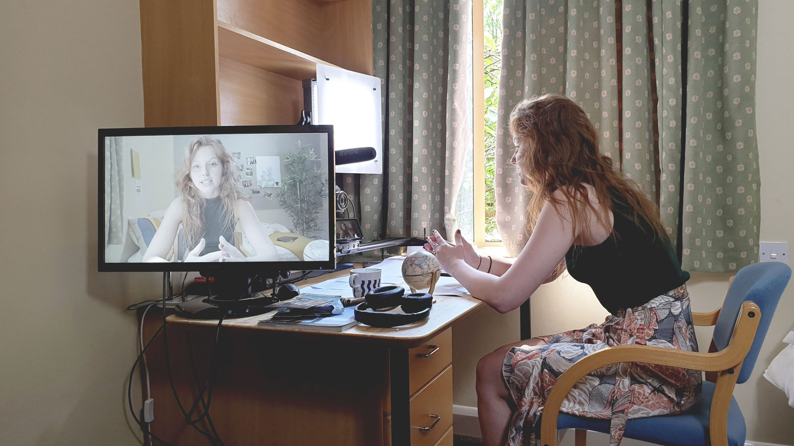 Video production still from University of Winchester