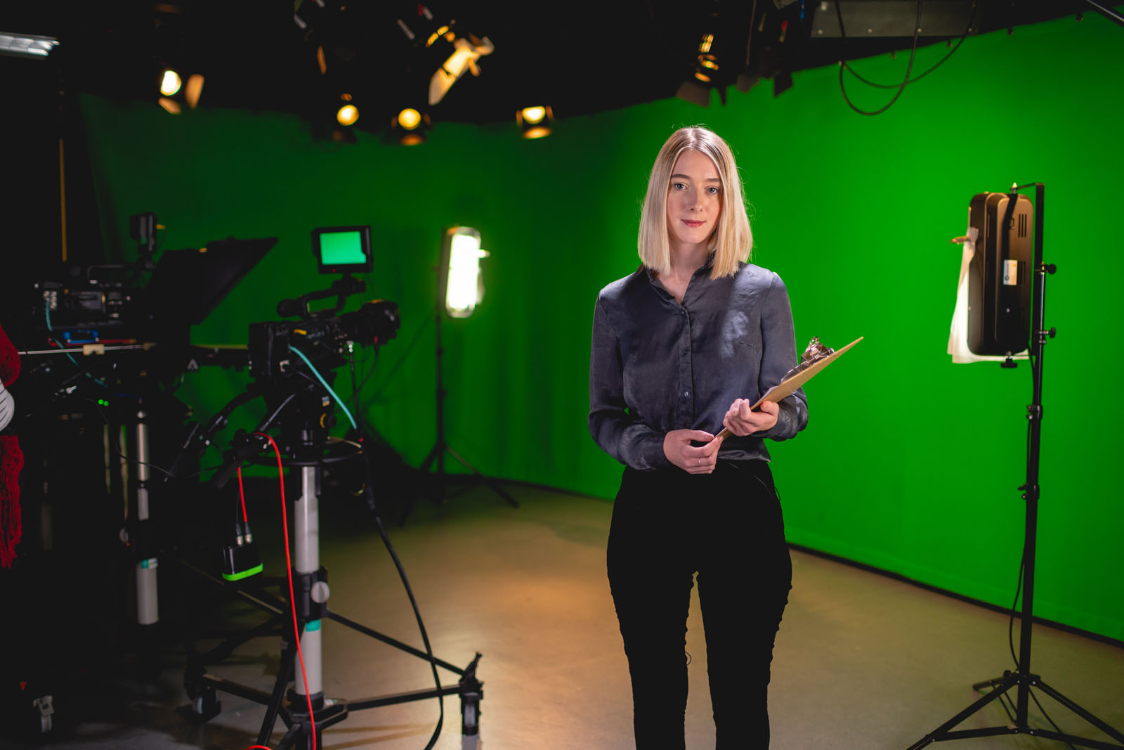 Video production still from University of Winchester