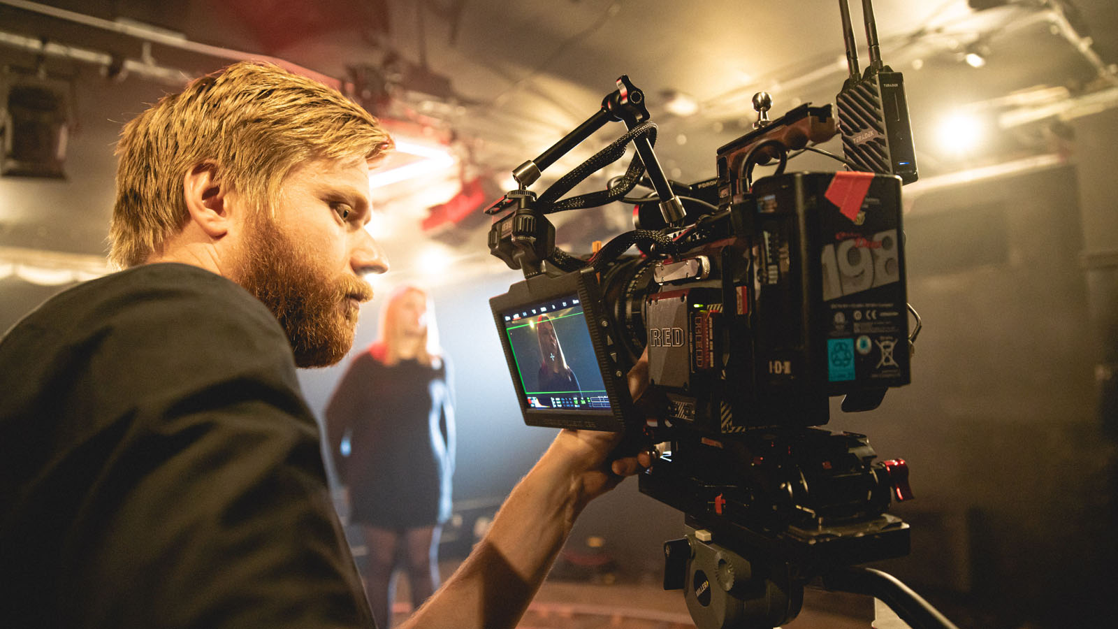 Video production still from Gavin Thorpe