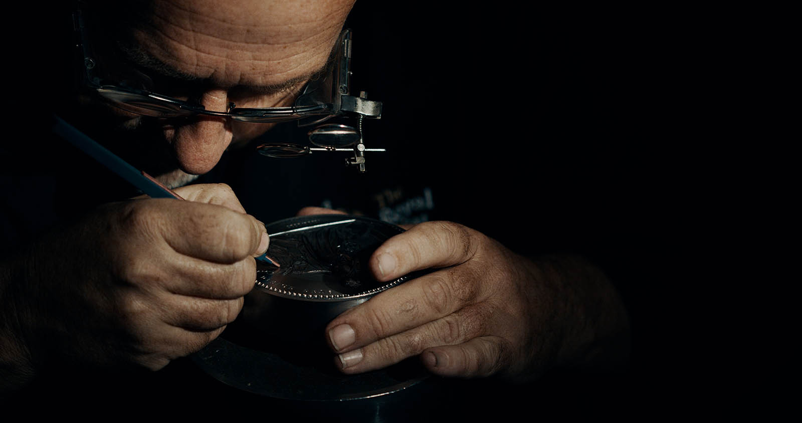 Video production still from The Royal Mint