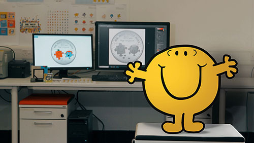 Video production still from The Royal Mint