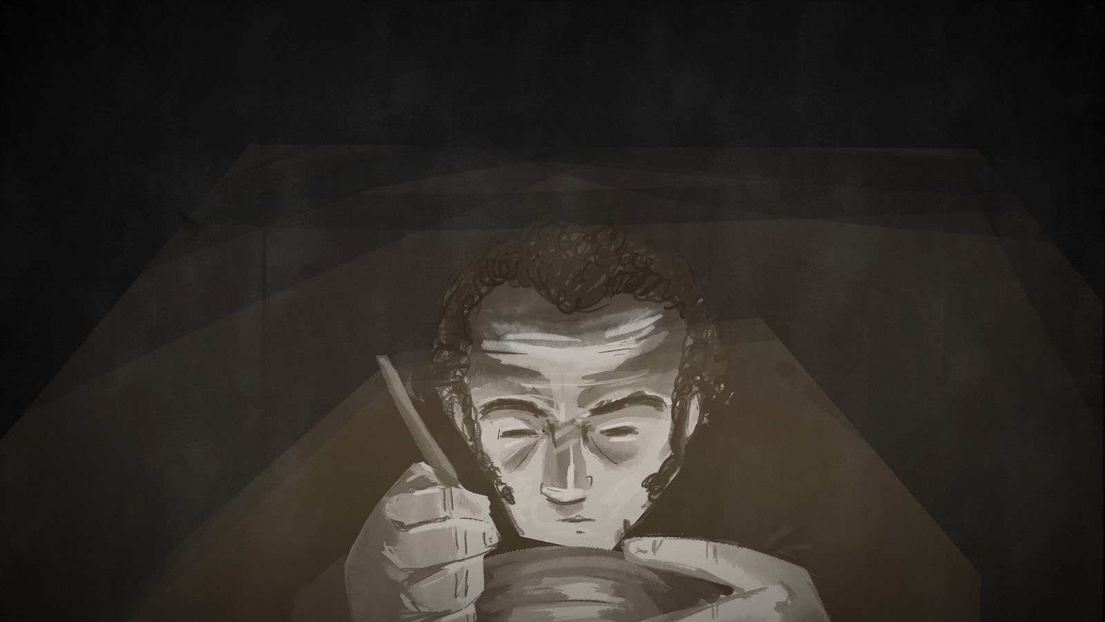 Animation still from The Royal Mint