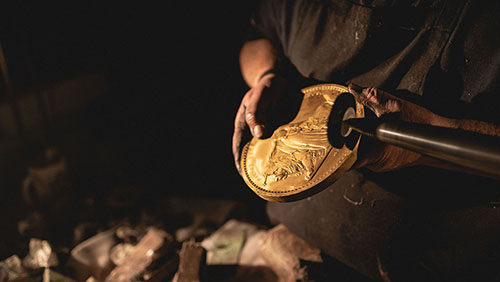 Video production still from The Royal Mint