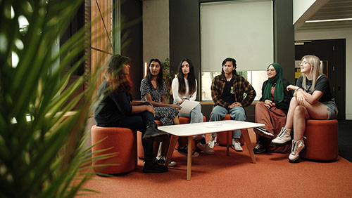 Video production still from University of Winchester